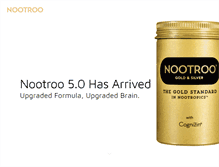 Tablet Screenshot of nootroo.com